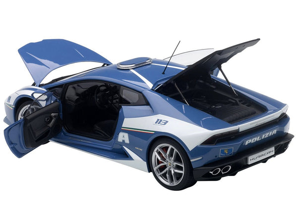 Lamborghini Huracan LP610 Police Car 1/18 Model Car by Autoart - Cheeky MonkeyZ Diecast