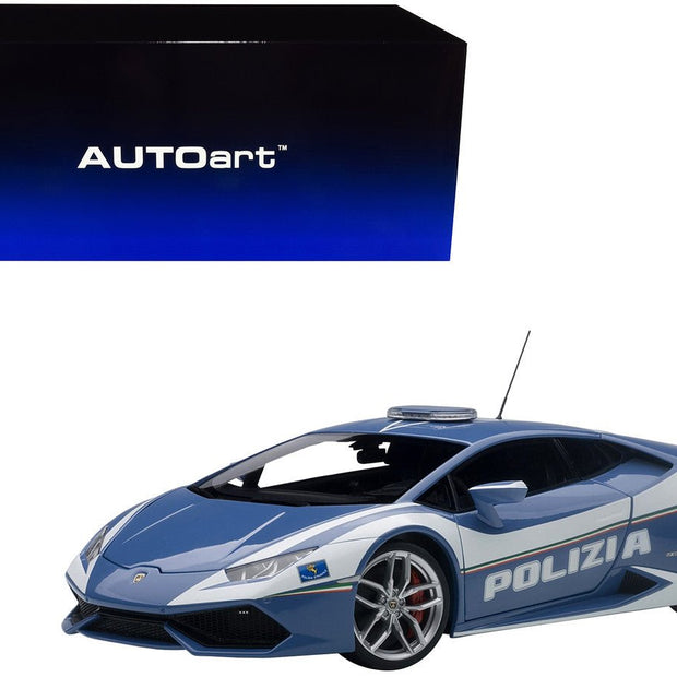 Lamborghini Huracan LP610 Police Car 1/18 Model Car by Autoart - Cheeky MonkeyZ Diecast