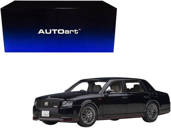 Toyota Century GRMN RHD (Right Hand Drive) Black 1/18 Model Car by Autoart - Cheeky MonkeyZ Diecast