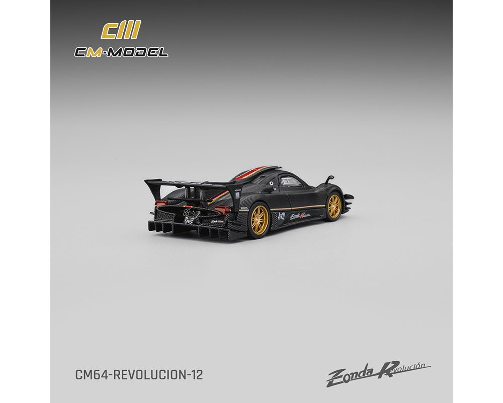 (Preorder) CM Model 1:64 Pagani Zonda Revlucion Drycarbon - Cheeky MonkeyZ Diecast