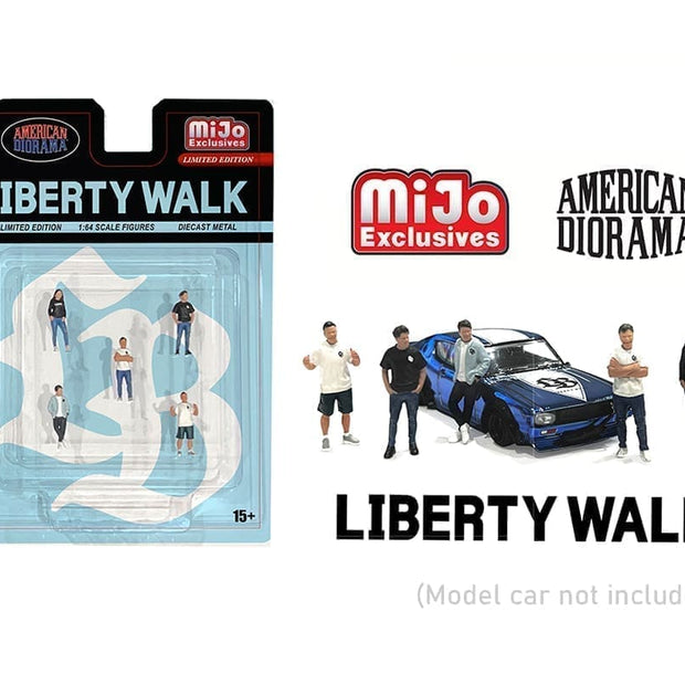 American Diorama 1:64 Figures Liberty Walk Team – Mijo Exclusives