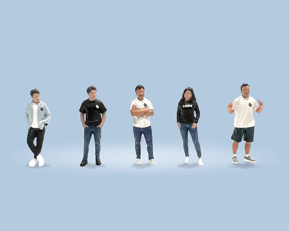 American Diorama 1:64 Figures Liberty Walk Team – Mijo Exclusives