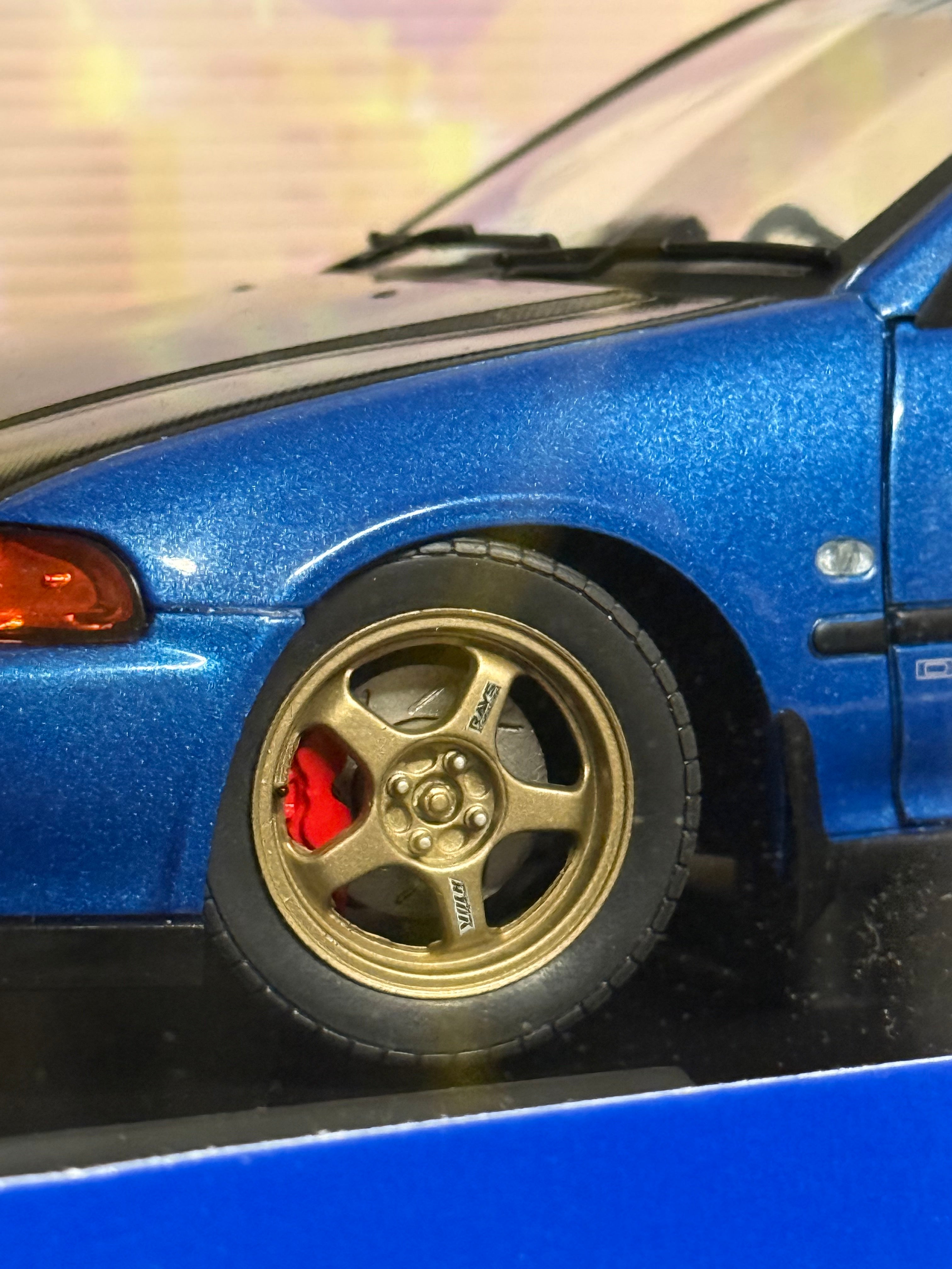 Solido 1:18 1991 Honda Civic (EG6) Solido Works – Cobalt Blue Pearl