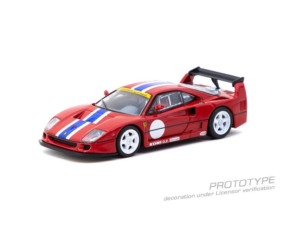 (Preorder) Tarmac Works 1:64 Ferrari F40 LM Red - Cheeky MonkeyZ Diecast