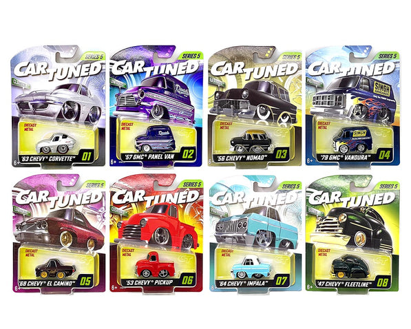 CarTuned Series 5 (2025) Complete Set Of 8