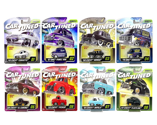 CarTuned Series 5 (2025) Complete Set Of 8