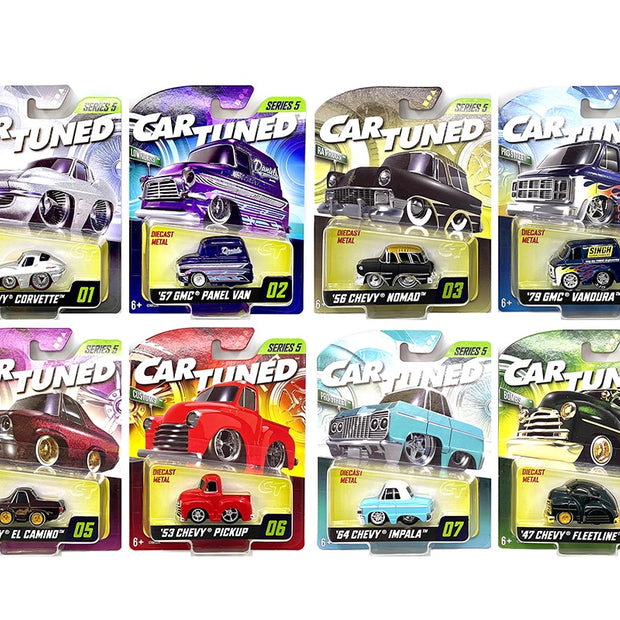 CarTuned Series 5 (2025) Complete Set Of 8