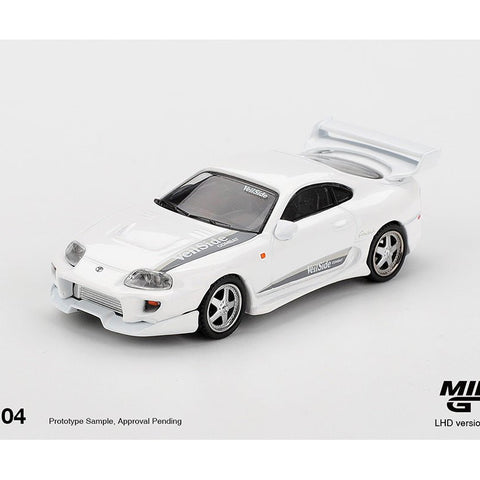 (Preorder) Mini GT 1:64 Toyota Supra VeilSide Combat V - I – White - Cheeky MonkeyZ Diecast