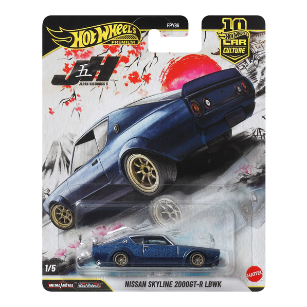 Hot Wheels Premium Car Culture Nissan Skyline 2000GT - R LBWK - Cheeky MonkeyZ Diecast